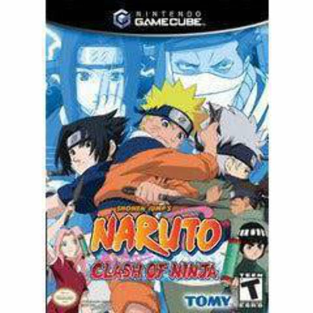 Naruto Clash of Ninja Player's Choice Nintendo Gamecube AD Complete CIB - Very Good