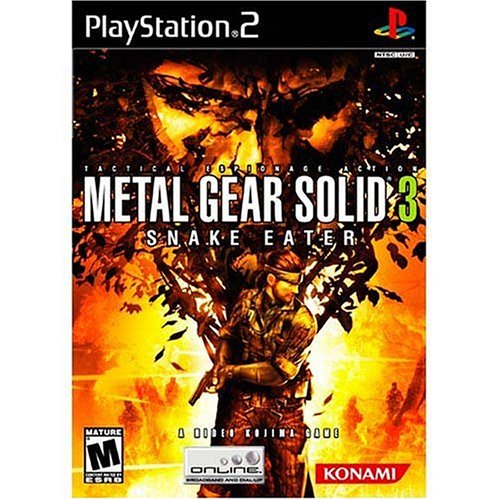 Metal Gear Solid 3 Snake Eater PS2 PlayStation 2 - Like New