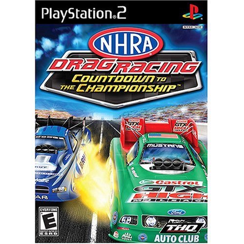 NHRA Countdown to the Championship 2007 Rental Art PS2 AD/NM - Very Good