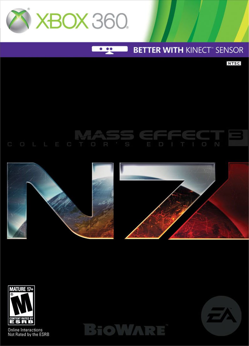 Mass Effect 3 Collector's Edition Xbox 360 Complete - Excellent