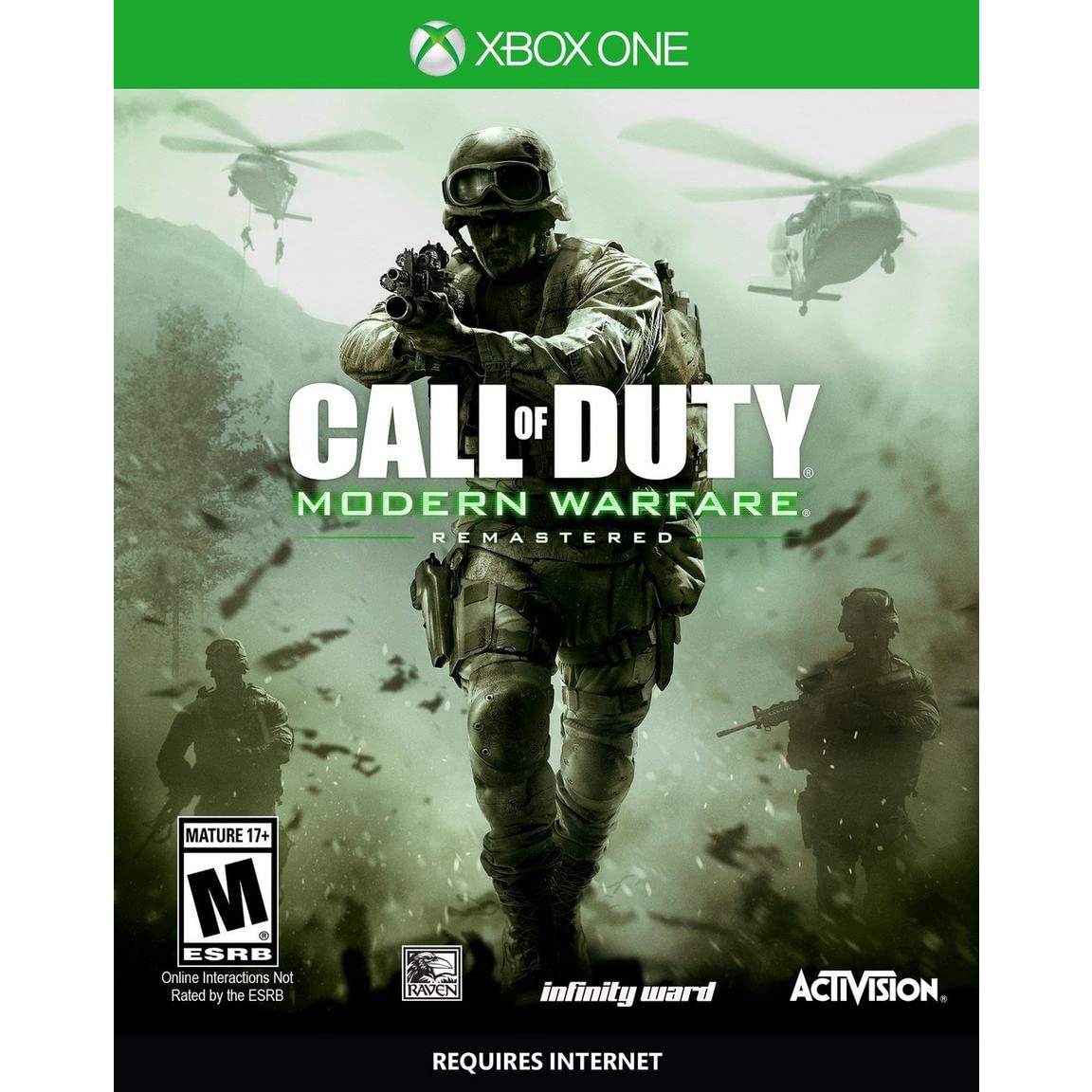 Call of Duty Modern Warfare Remastered Xbox One Complete - Excellent