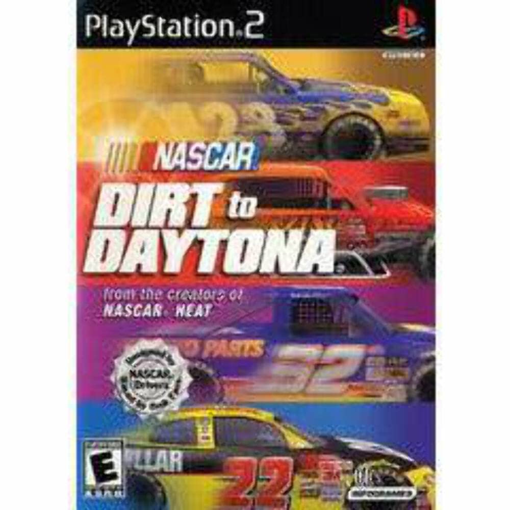 NASCAR Dirt to Daytona PS2 PlayStation 2 Complete - Excellent
