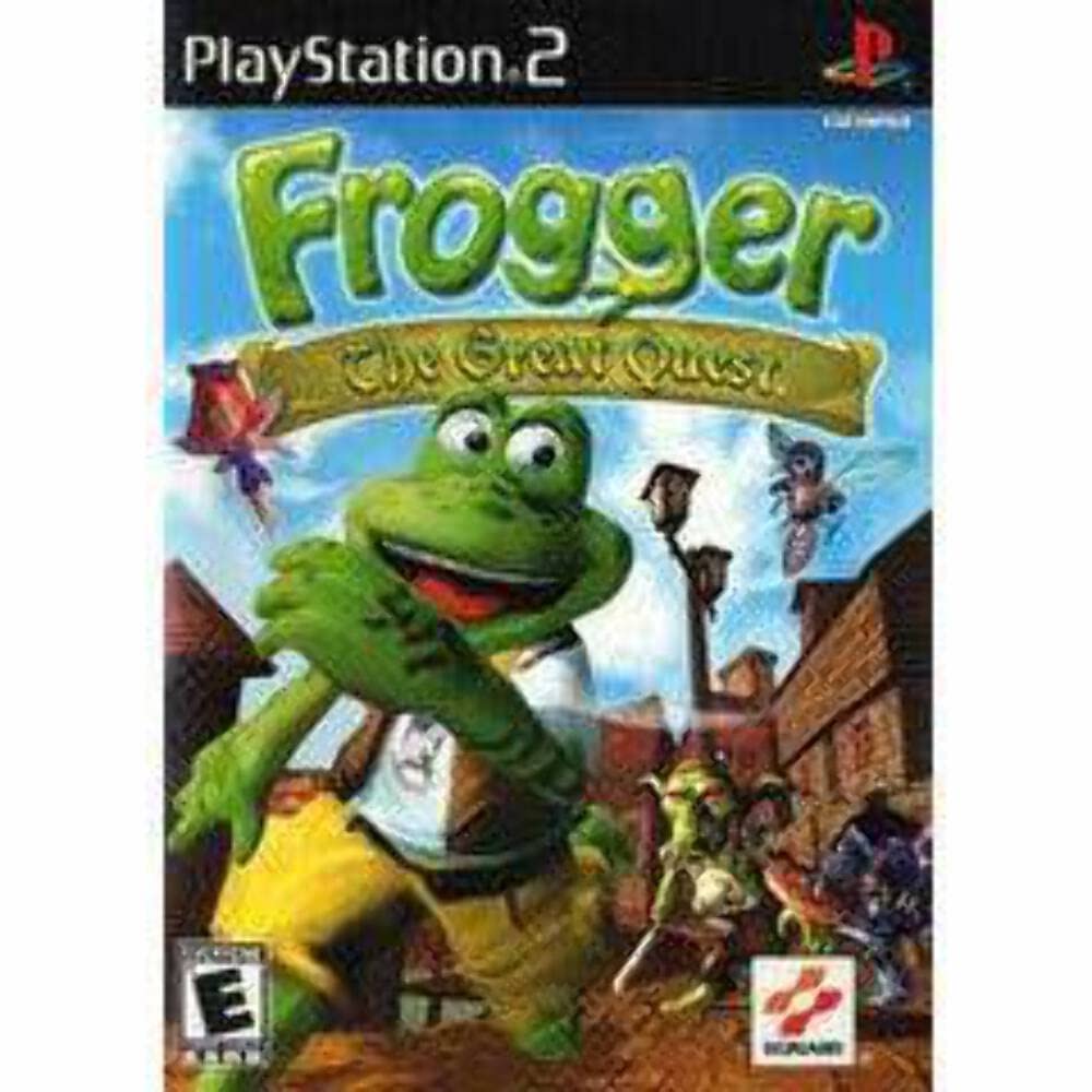 Frogger The Great Quest PS2 PlayStation 2 + Reg Card - Like New