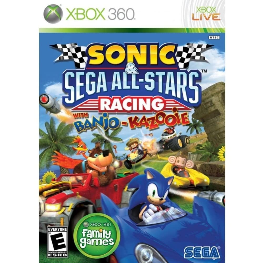 Sonic & SEGA All-Stars Racing Xbox 360 - Like New