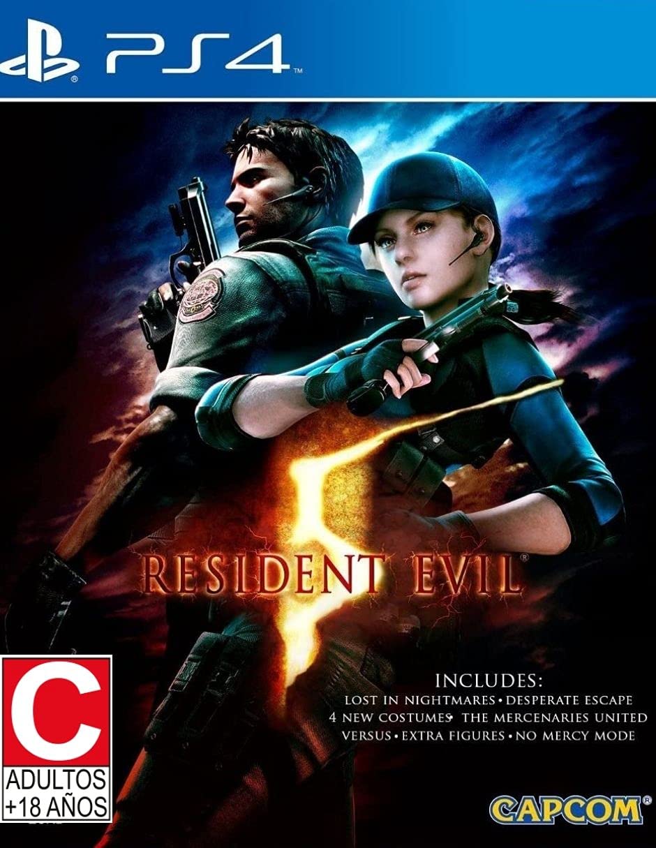 Resident Evil 5 PS4 PlayStation 4 - Like New