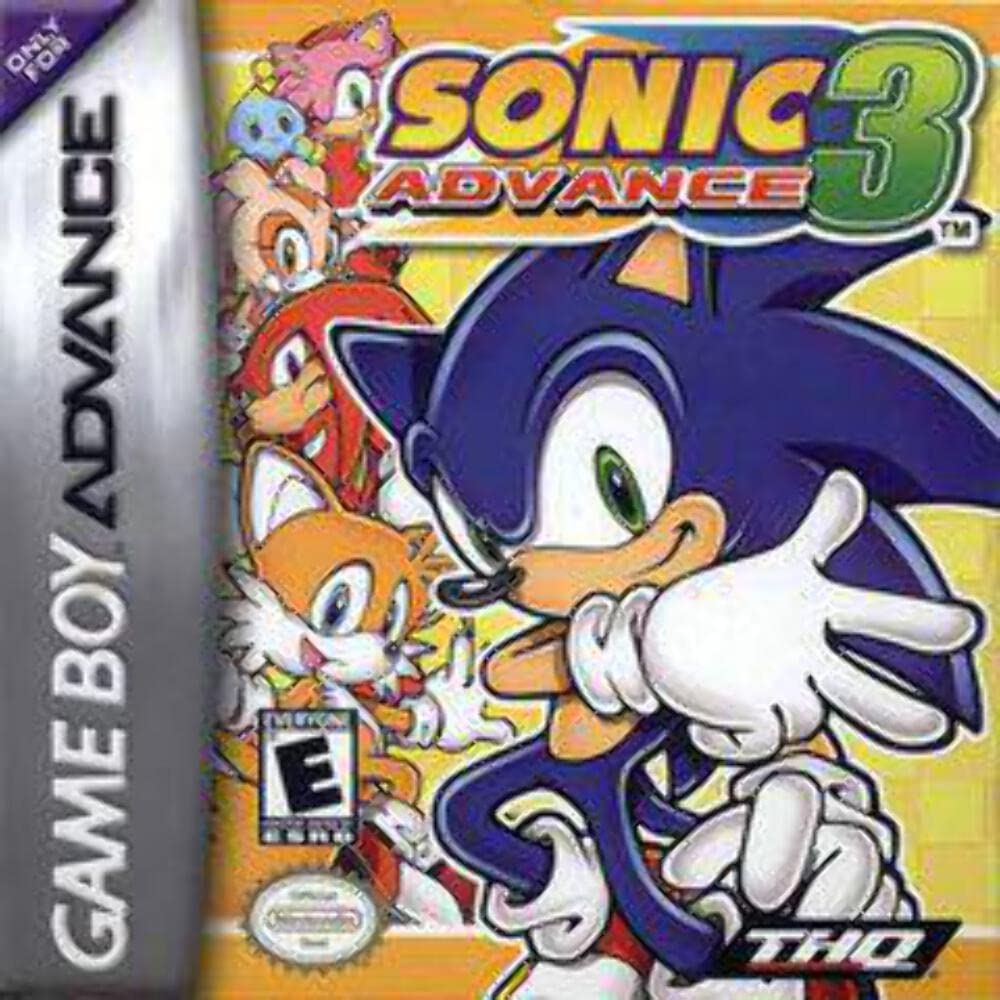 Sonic Advance 3 GBA Game Boy Advance - Excellent