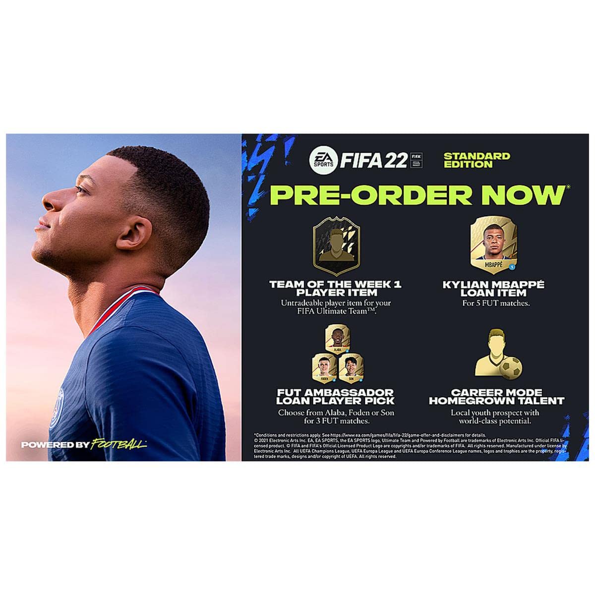 FIFA 22 PS4 PlayStation 4 AD Complete CIB - Very Good