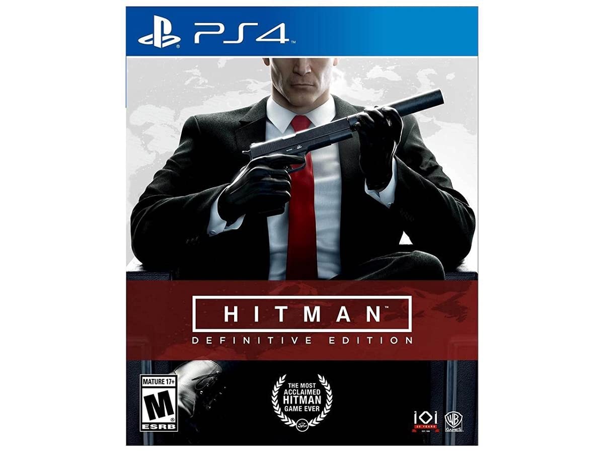 Hitman Definitive Edition PS4 PlayStation 4 Complete - Excellent