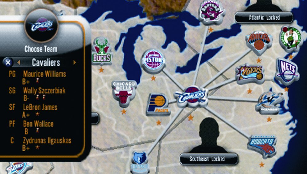 NBA 10 The Inside Sony PSP Disc Only Authentic / Tested - Very Good