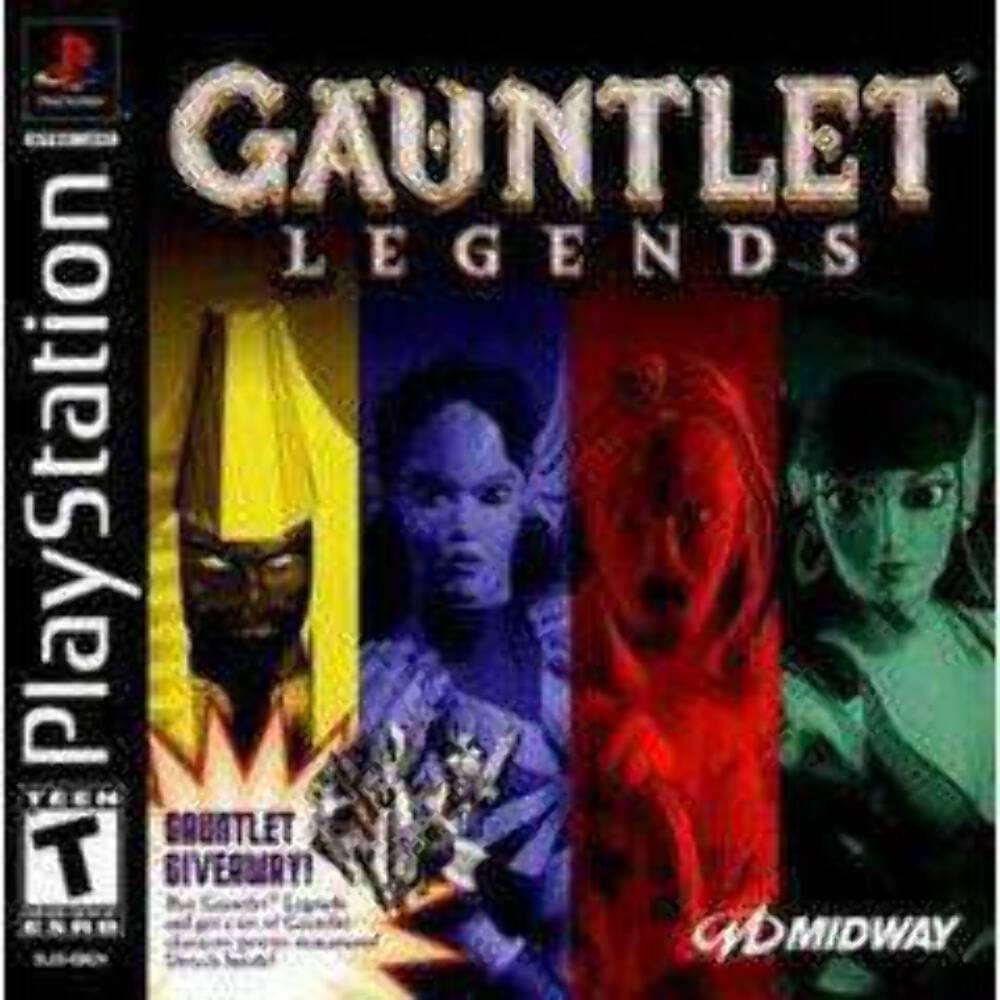 Gauntlet Legends PS1 PlayStation 1 + Reg Card - Like New