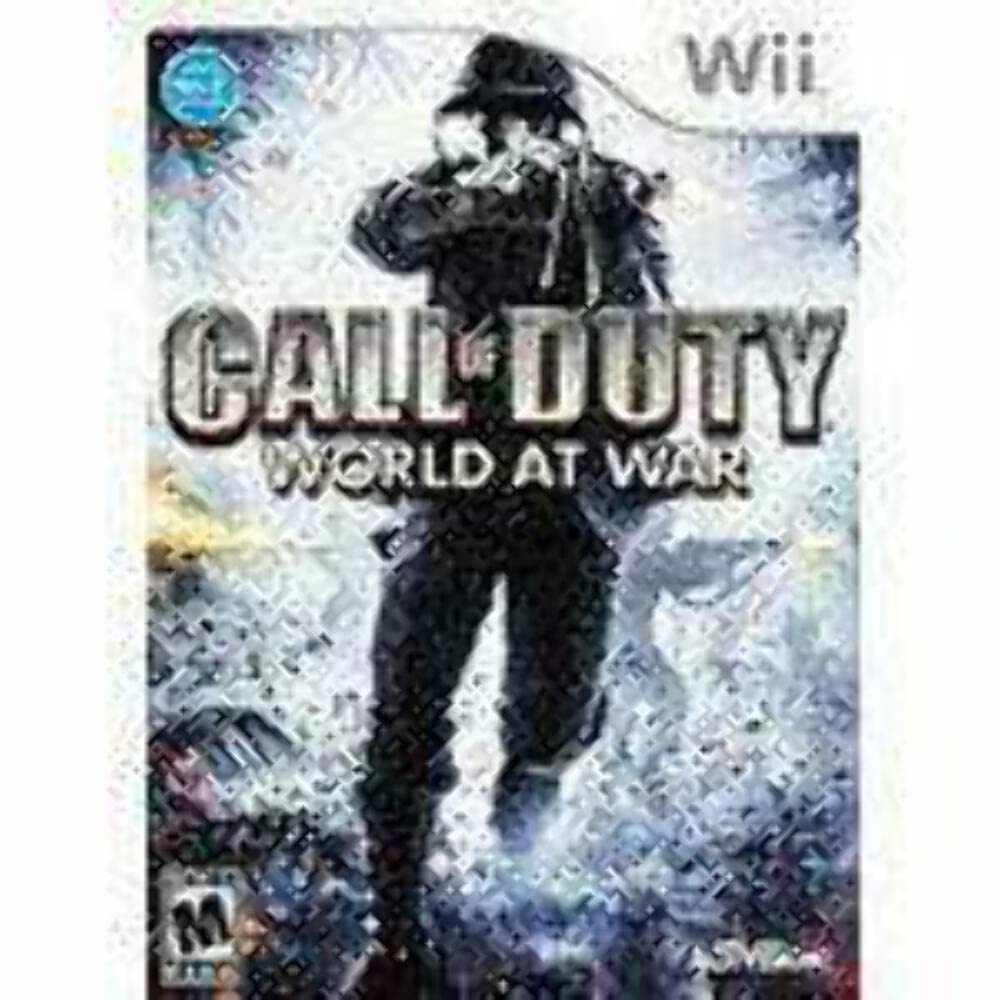 Call of Duty World at War Nintendo Wii Complete - Excellent