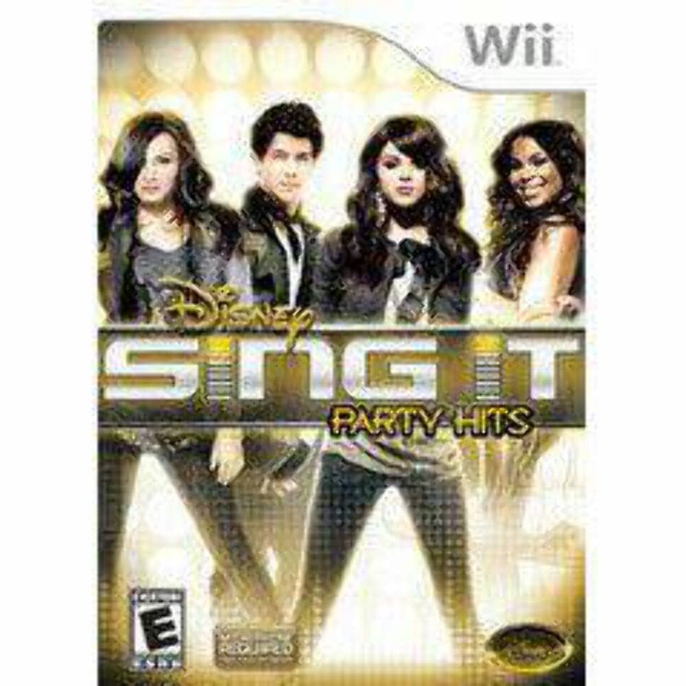 Disney Sing It Party Hits Nintendo Wii Complete - Excellent