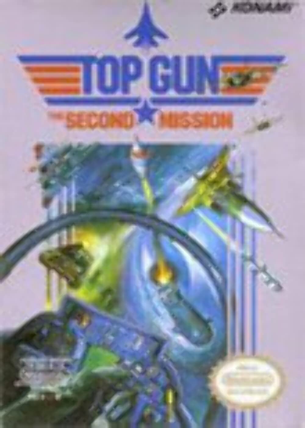 Top Gun The Second Mission NES Cartridge Only AD Authentic / Tested - Very Good