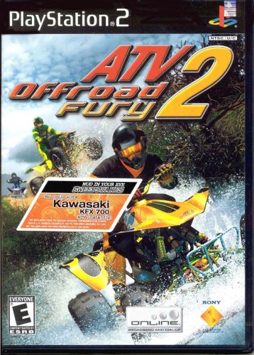 ATV Offroad Fury 2 PS2 PlayStation 2 GH Disc + Reg Card - Like New