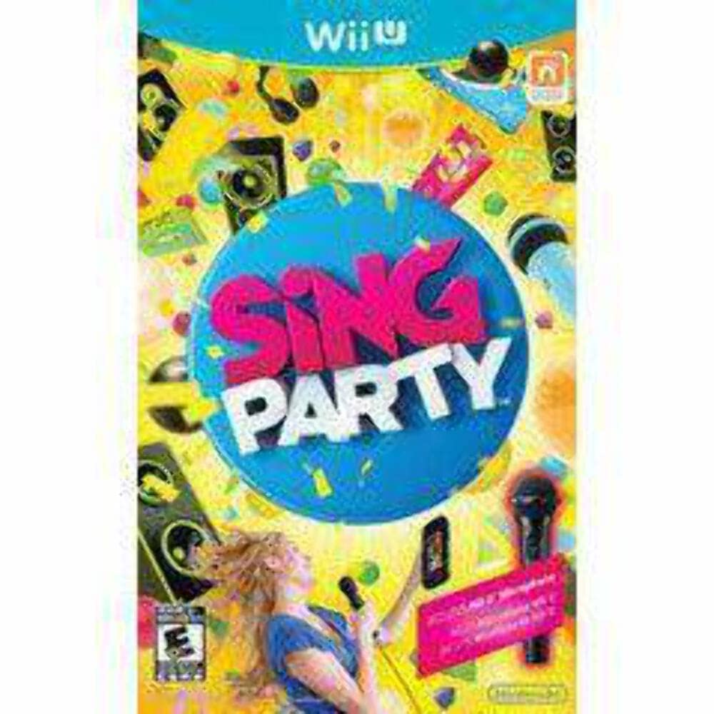 Sing Party Nintendo Wii U AD Complete CIB - Very Good