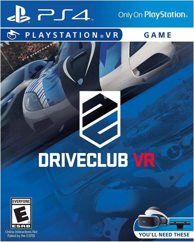 DriveClub PS4 PSVR PlayStation 4 Complete - Excellent