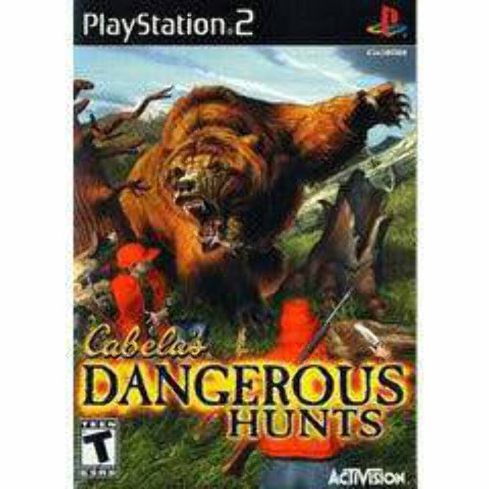 Cabela's Dangerous Hunts PS2 PlayStation 2 + Reg Card Complete - Excellent