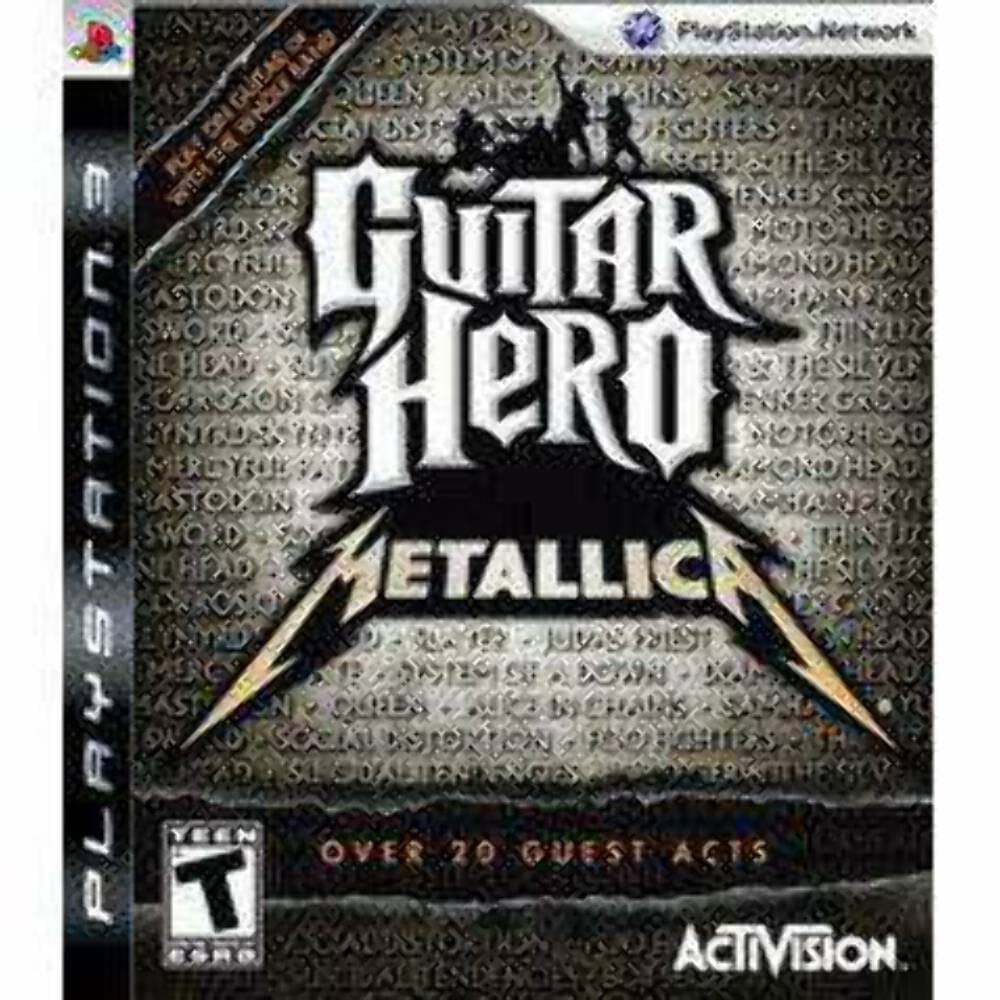 Guitar Hero Metallica PS3 PlayStation 3 Complete - Excellent