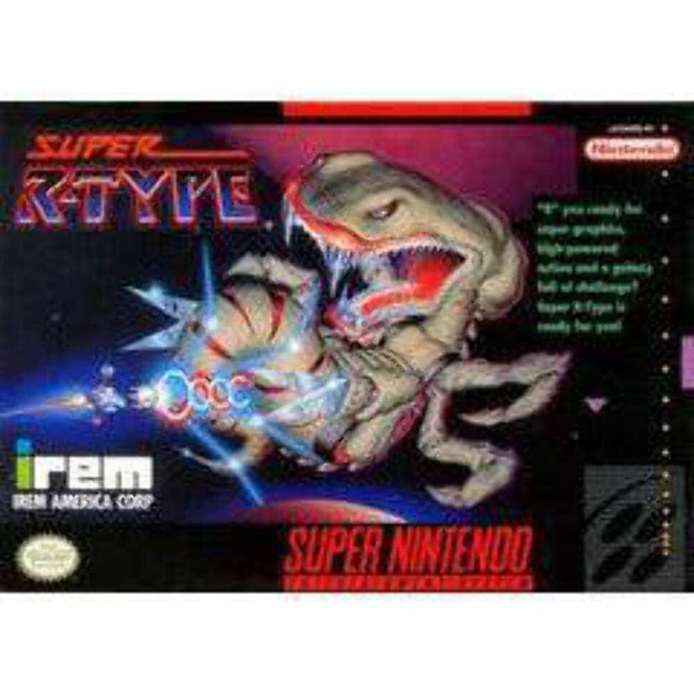 Super R-Type Super Nintendo SNES Cartridge Only AD Authentic / Tested - Very Good