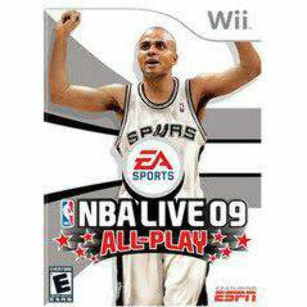 NBA Live 09 All-Play Nintendo Wii - Like New