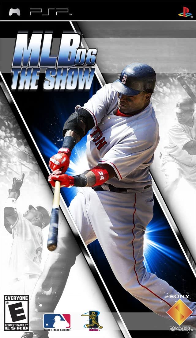 MLB 06 The Show Clear UMD + Reg Card Sony PSP AD/MD Complete CIB - Very Good