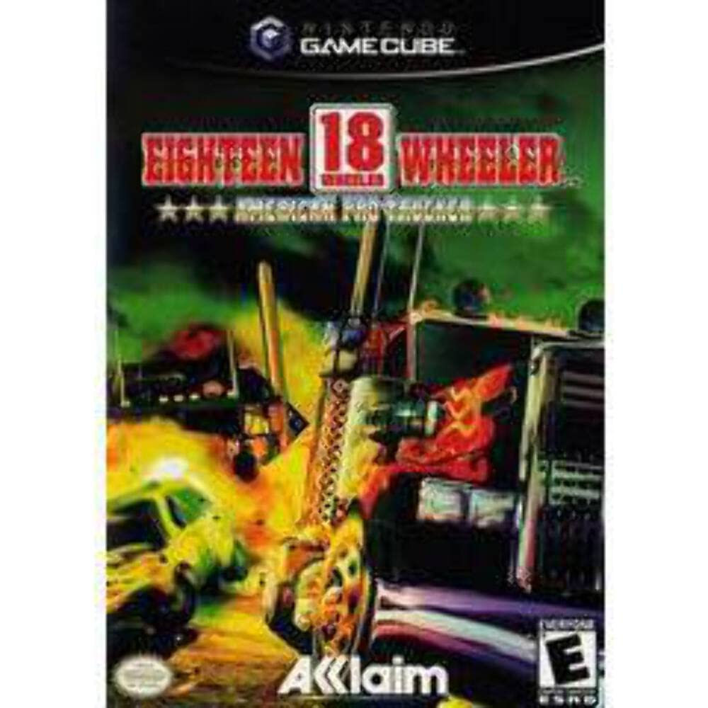 Eighteen Wheeler American Pro-Trucker Nintendo GameCube MD Complete CIB - Very Good