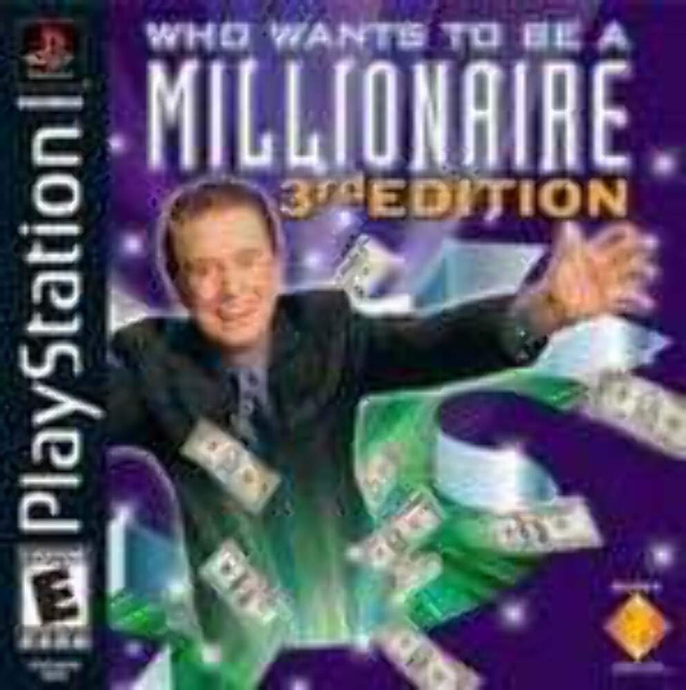 Who Wants To Be A Millionaire 3rd Edition PS1 PlayStation 1 - Like New