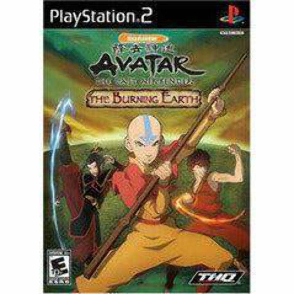 Avatar The Burning Earth PS2 PlayStation 2 - Like New