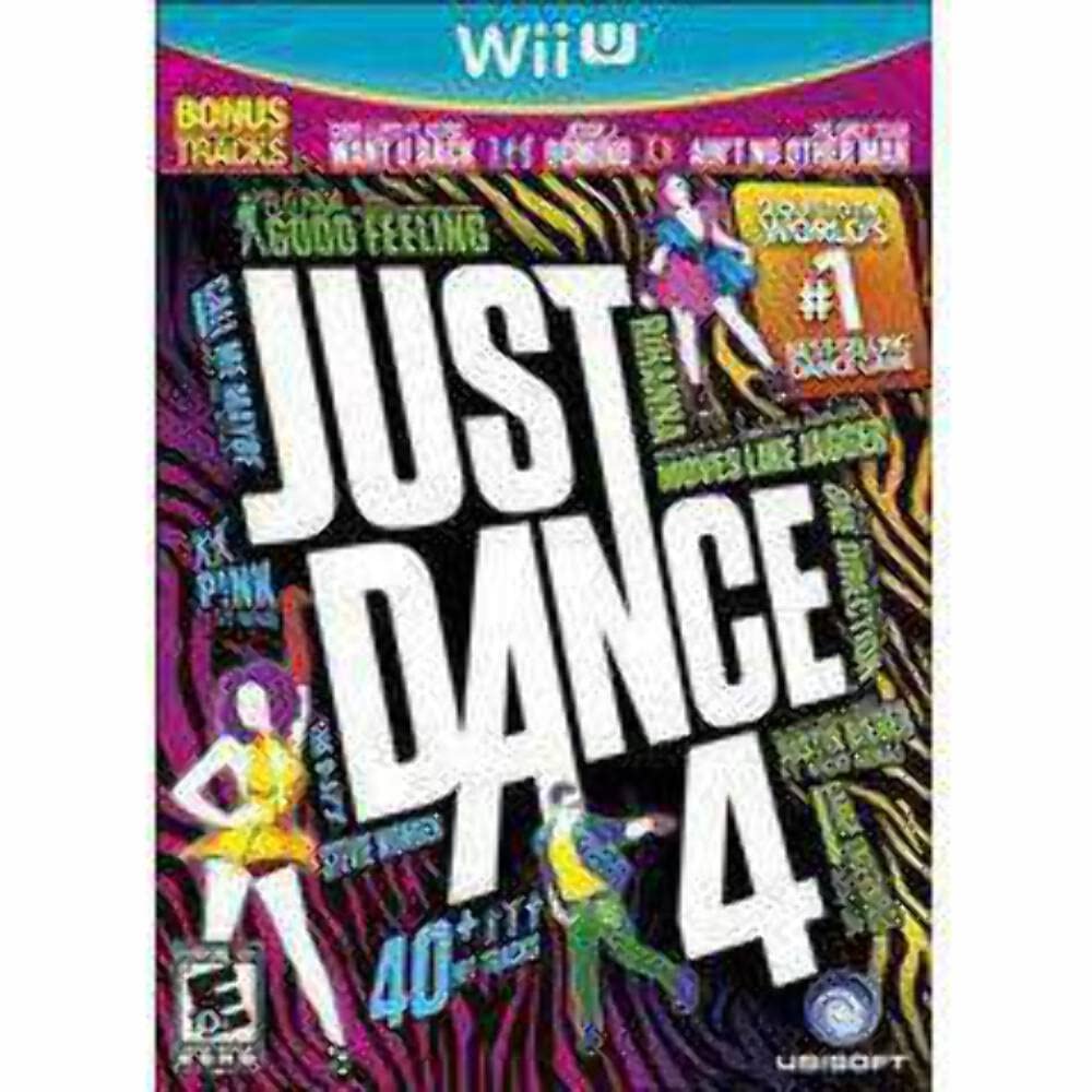 Just Dance 4 Nintendo Wii U Complete - Refurbished