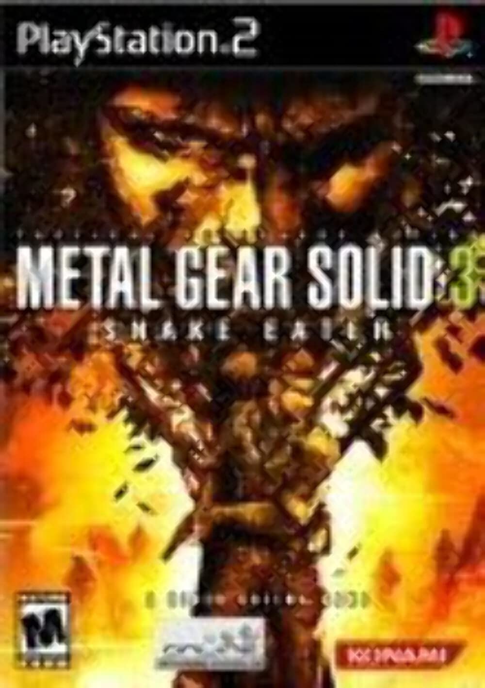 Metal Gear Solid 3 Snake Eater PS2 PlayStation 2 Complete - Excellent