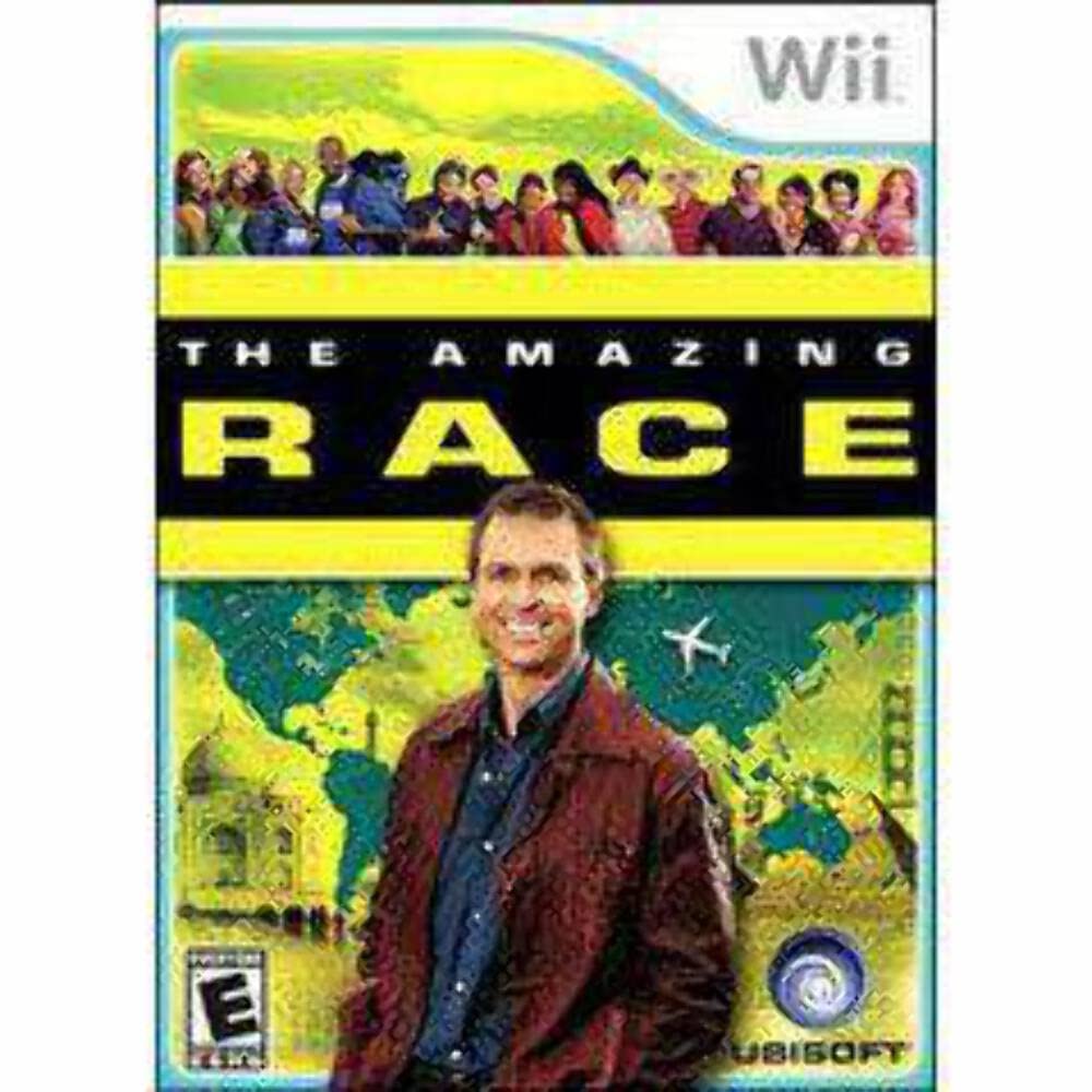 The Amazing Race Nintendo Wii AD Complete CIB - Very Good