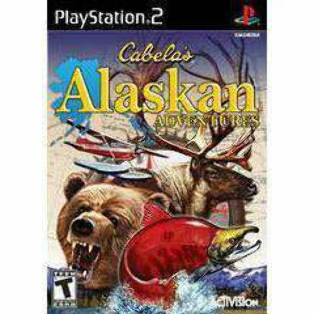 Cabela's Alaskan Adventures PS2 PlayStation 2 + Reg Card - Like New