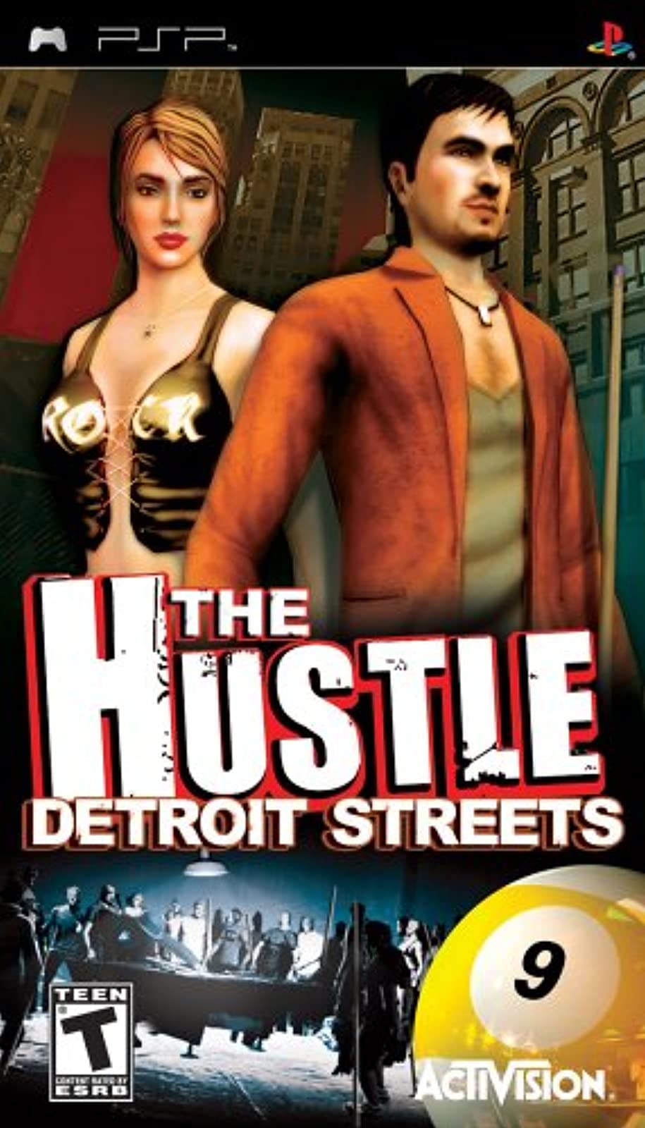 The Hustle Detroit Streets Sony PSP - Like New