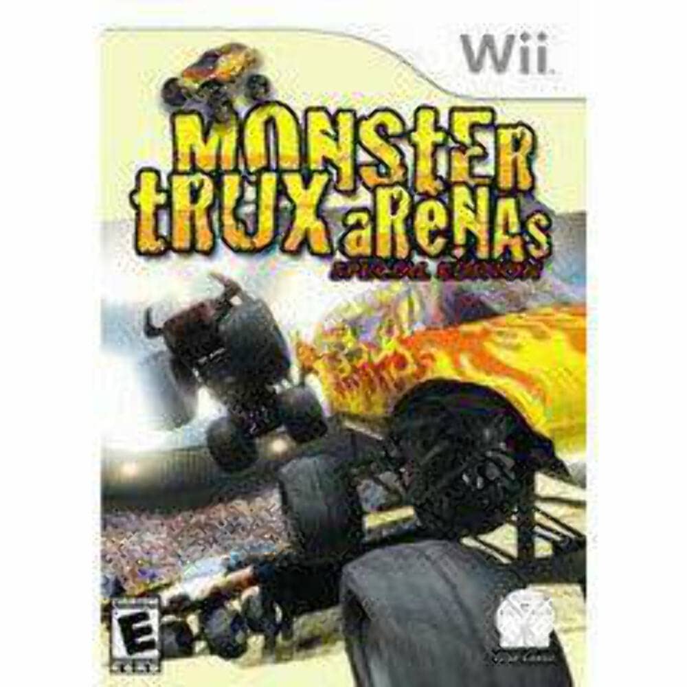 Monster Trux Arenas Special Edition - Nintendo Wii - Like New