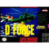 D-Force - Super Nintendo SNES Cartridge Only Authentic / Tested - Very Good