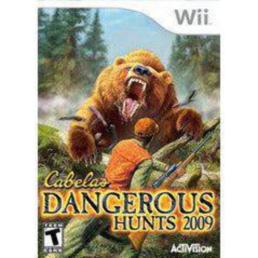 Cabela's Dangerous Hunts 2009 Nintendo Wii Complete - Excellent