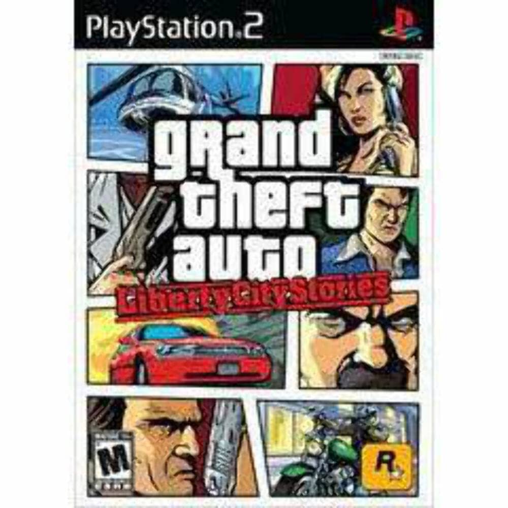 Grand Theft Auto Liberty City Stories PS2 PlayStation 2 + Map CIB - Excellent