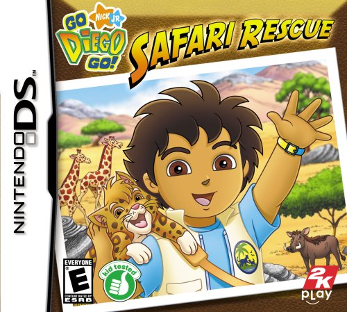 Go Diego Go Safari Rescue Nintendo DS AD/NM - Very Good
