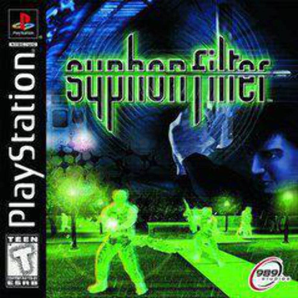 Syphon Filter PS1 PlayStation 1 Complete - Excellent