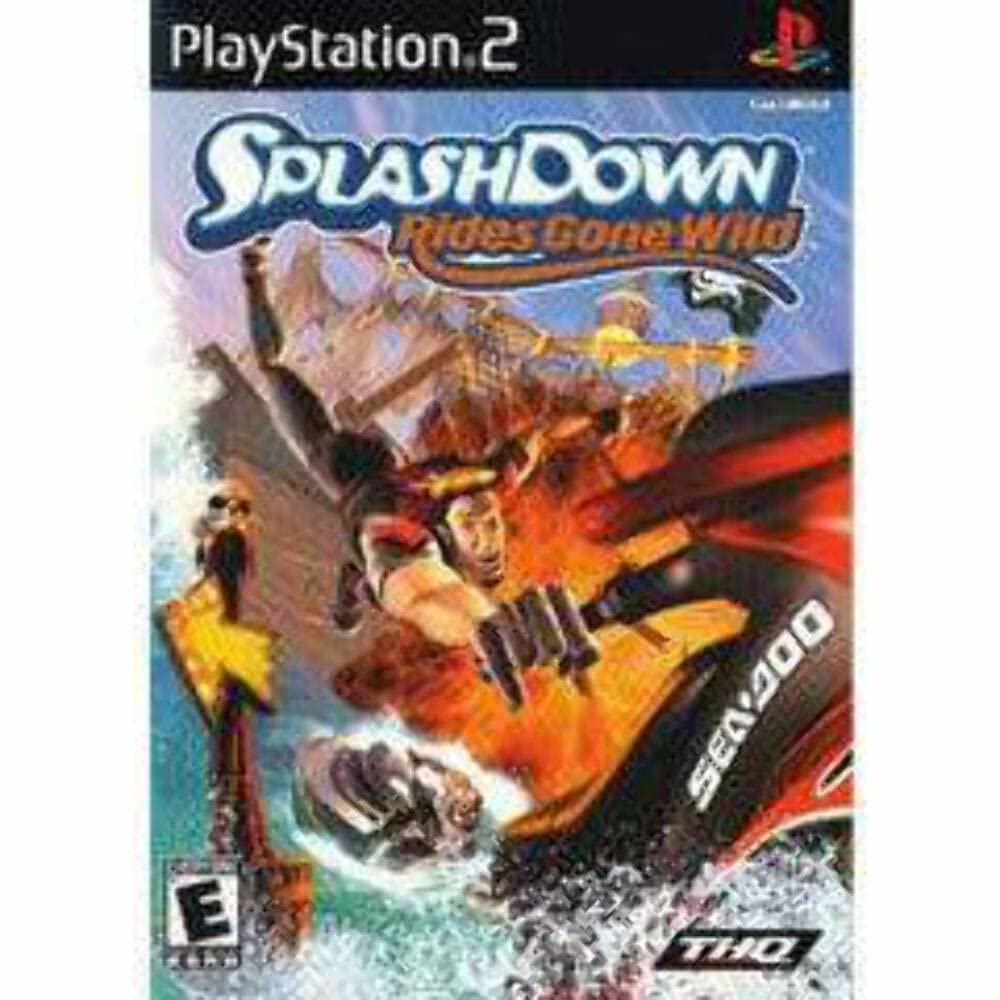 SplashDown Rides Gone Wild PS2 PlayStation 2 - DD/NM - Very Good