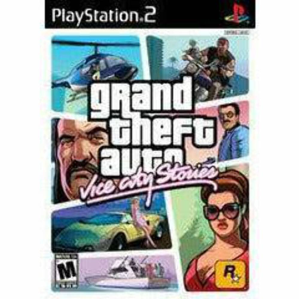Grand Theft Auto Vice City Stories PS2 PlayStation 2  + Map Complete - Excellent