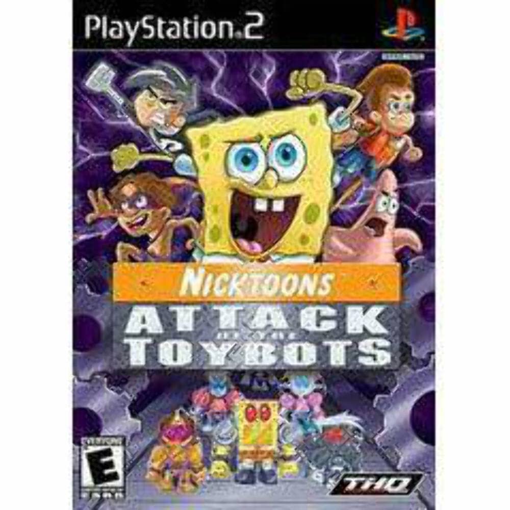 Nicktoons Attack of the Toybots PS2 PlayStation 2 - Very Good