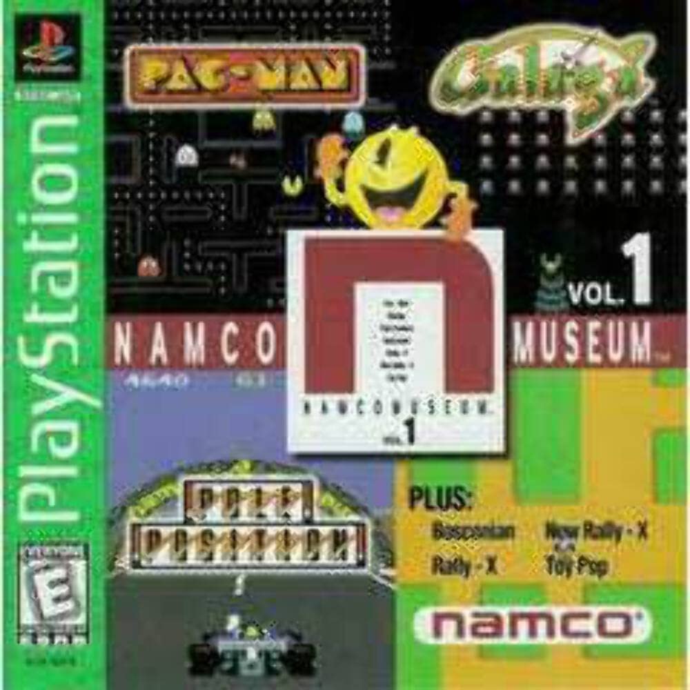 Namco Museum Vol 1 PS1 PlayStation 1 GH + Reg Card Complete - Excellent