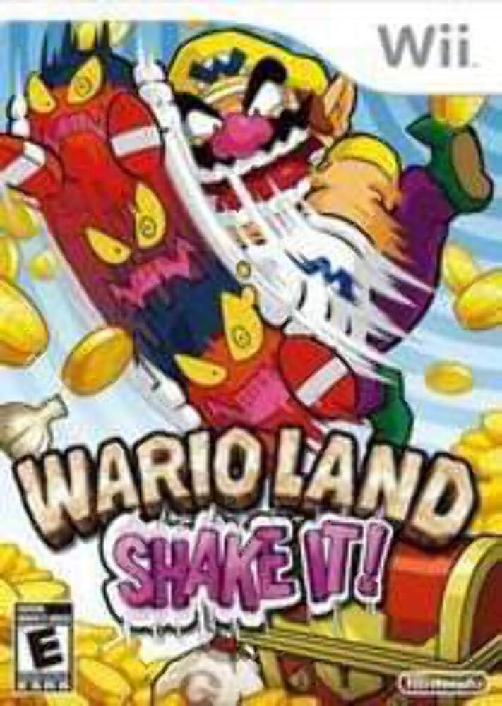 Wario Land Shake It! Nintendo Wii - Very Good