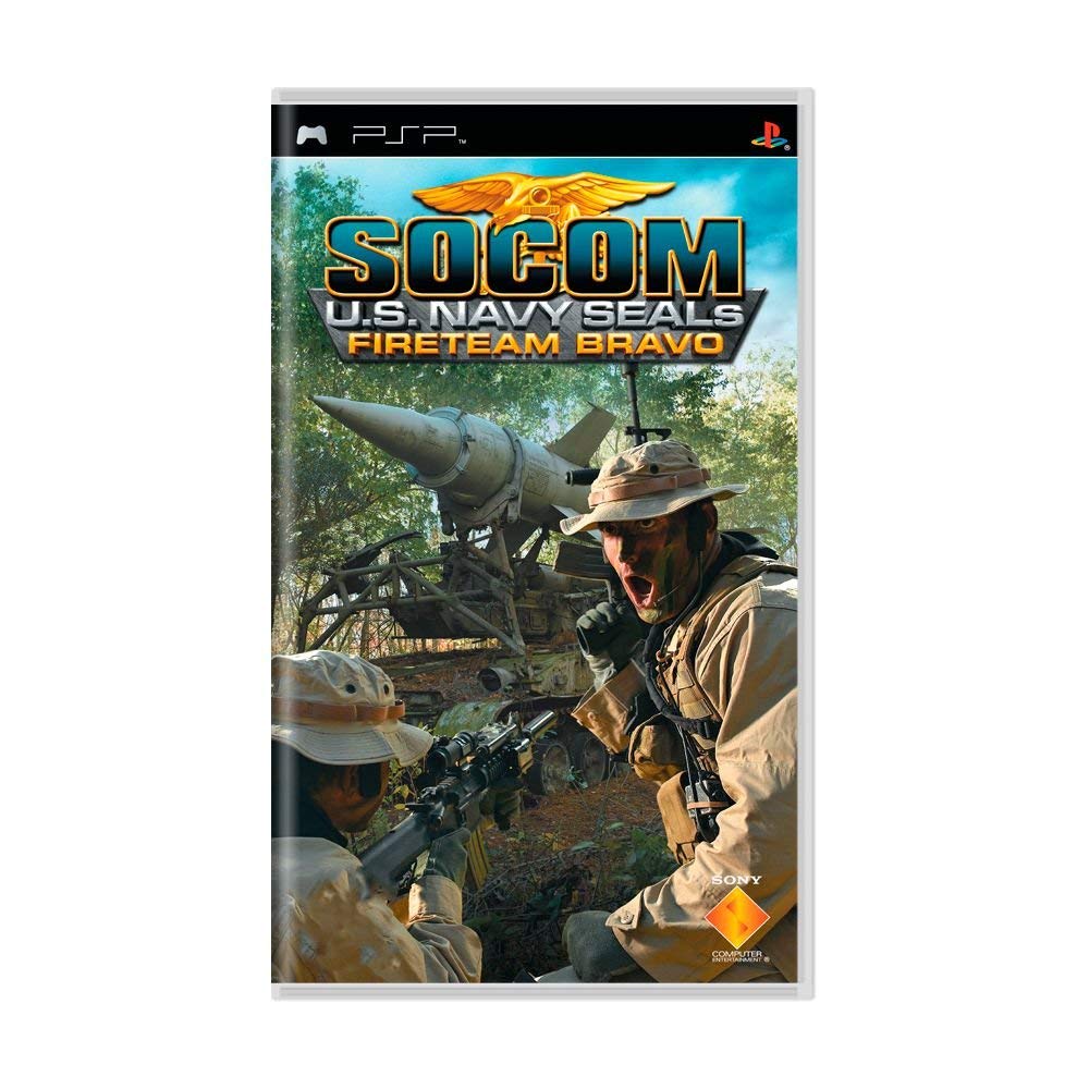 SOCOM U.S. Navy Seals Fireteam Bravo Sony PSP - Very Good