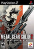 Metal Gear Solid 2 Sons of Liberty PS2 PlayStation 2 + Reg Card - Like New