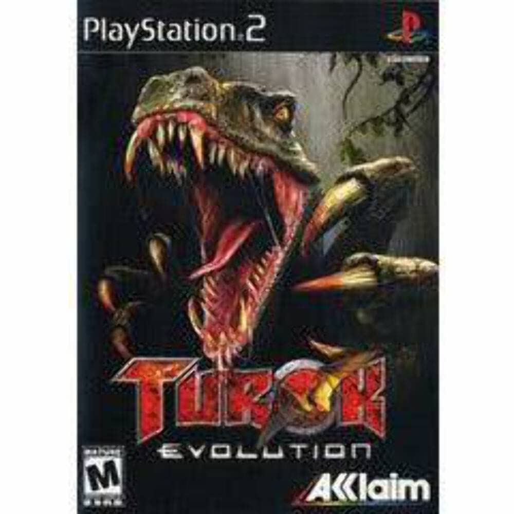 Turok Evolution PS2 PlayStation 2 AD + Reg Card Complete CIB - Very Good