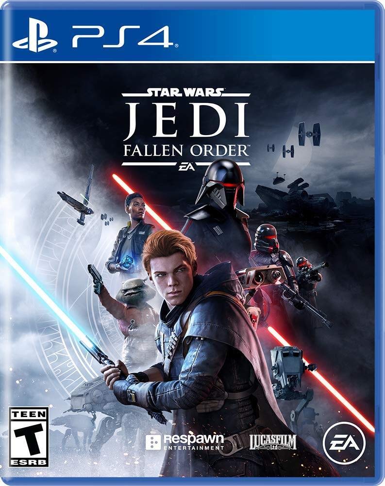 Star Wars Jedi Fallen Order PS4 PlayStation 4 AD Complete CIB - Very Good