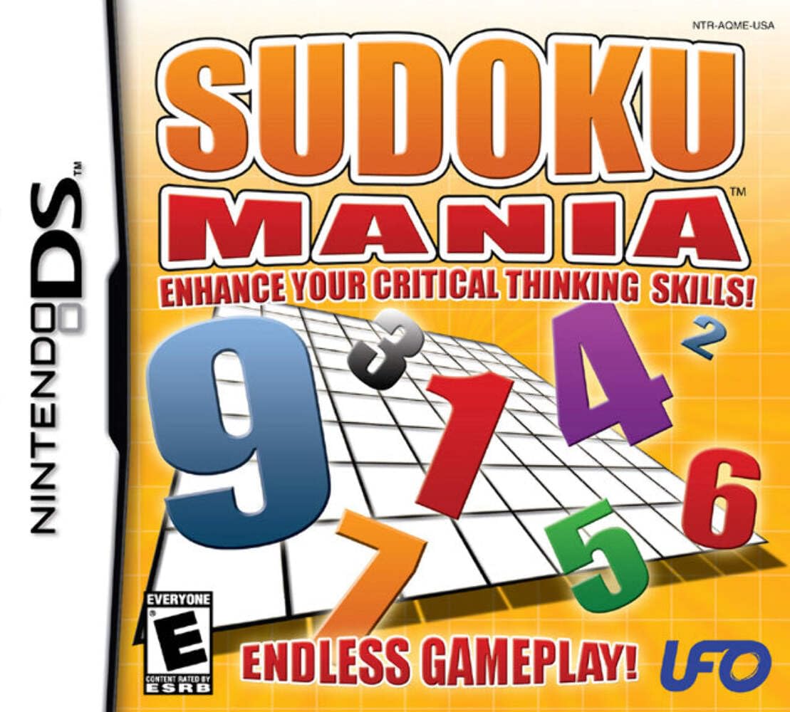 Sudoku Mania Nintendo DS Complete - Excellent