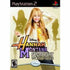 Hannah Montana Spotlight World Tour Rental Art PS2 PlayStation 2 AD Complete CIB - Very Good